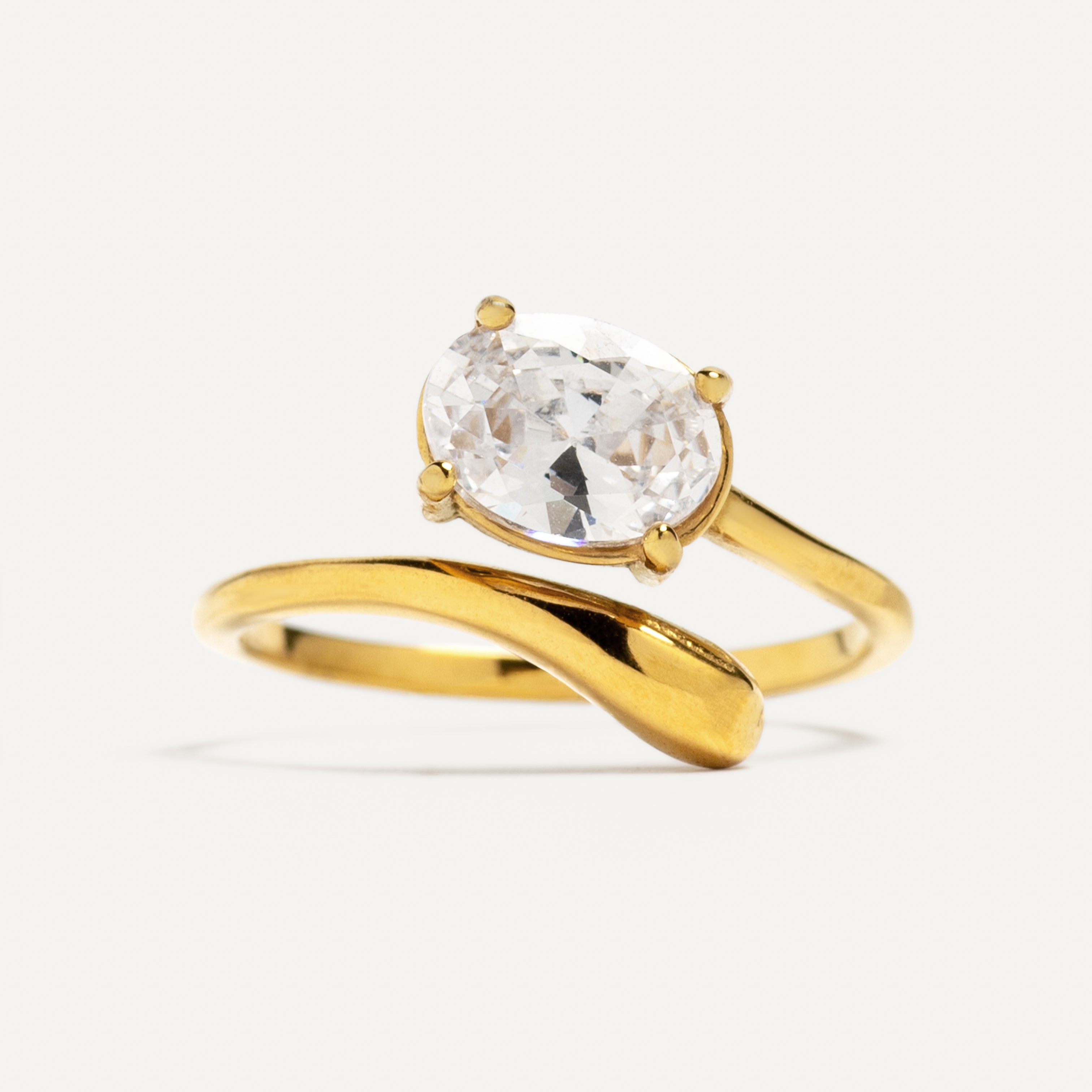 ANILLO GOTA BRILLANTE