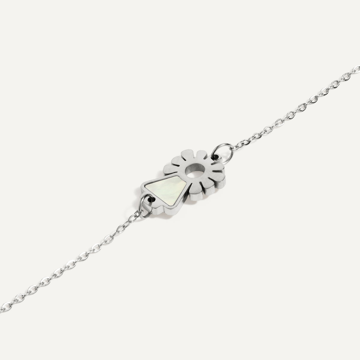 PULSERA VIRGEN DEL PILAR NÁCAR