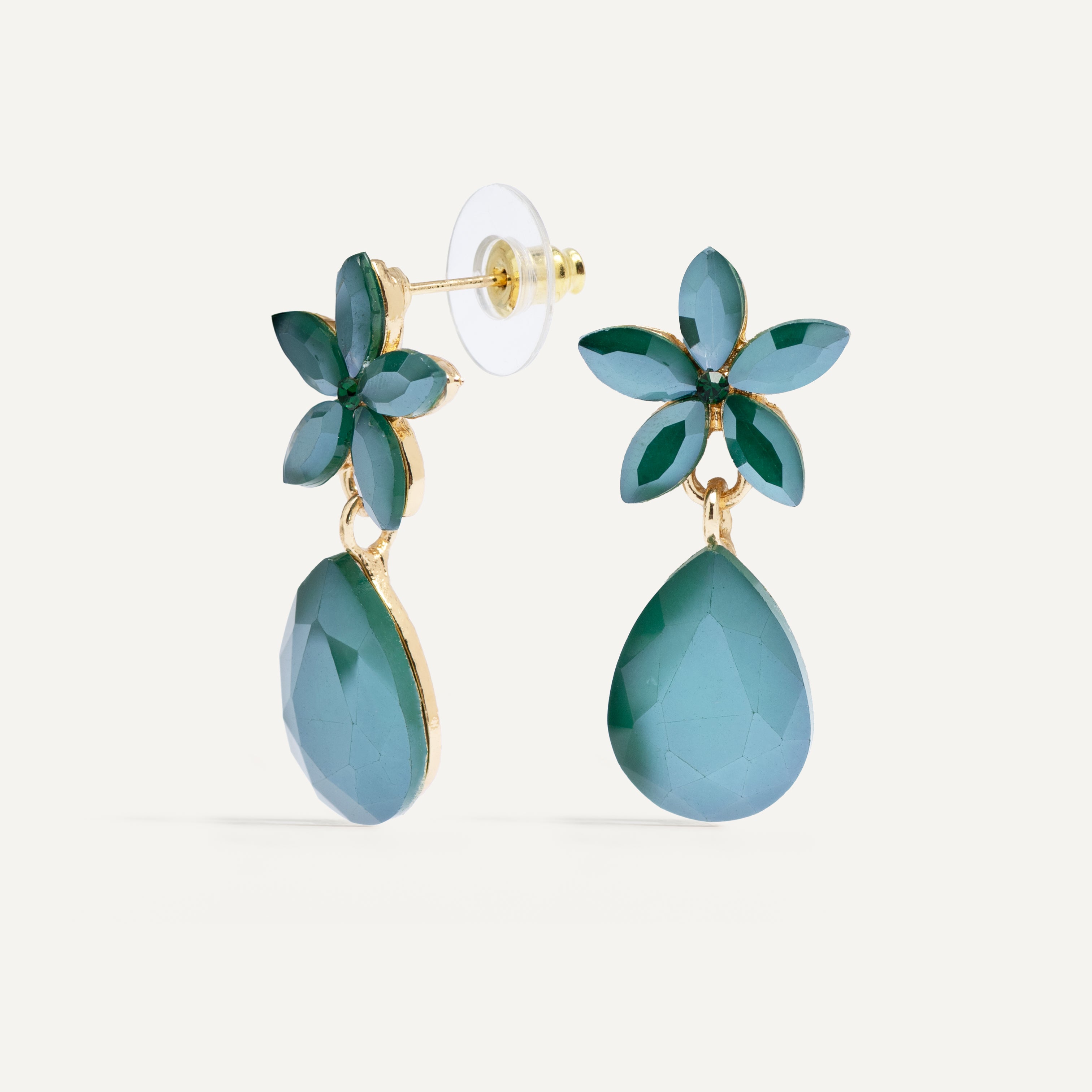 PENDIENTES MINI GARDENIA