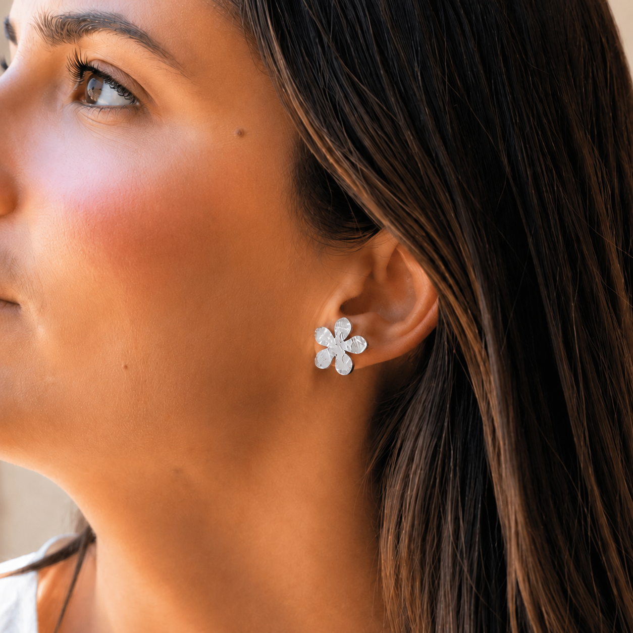 PENDIENTES FLOR