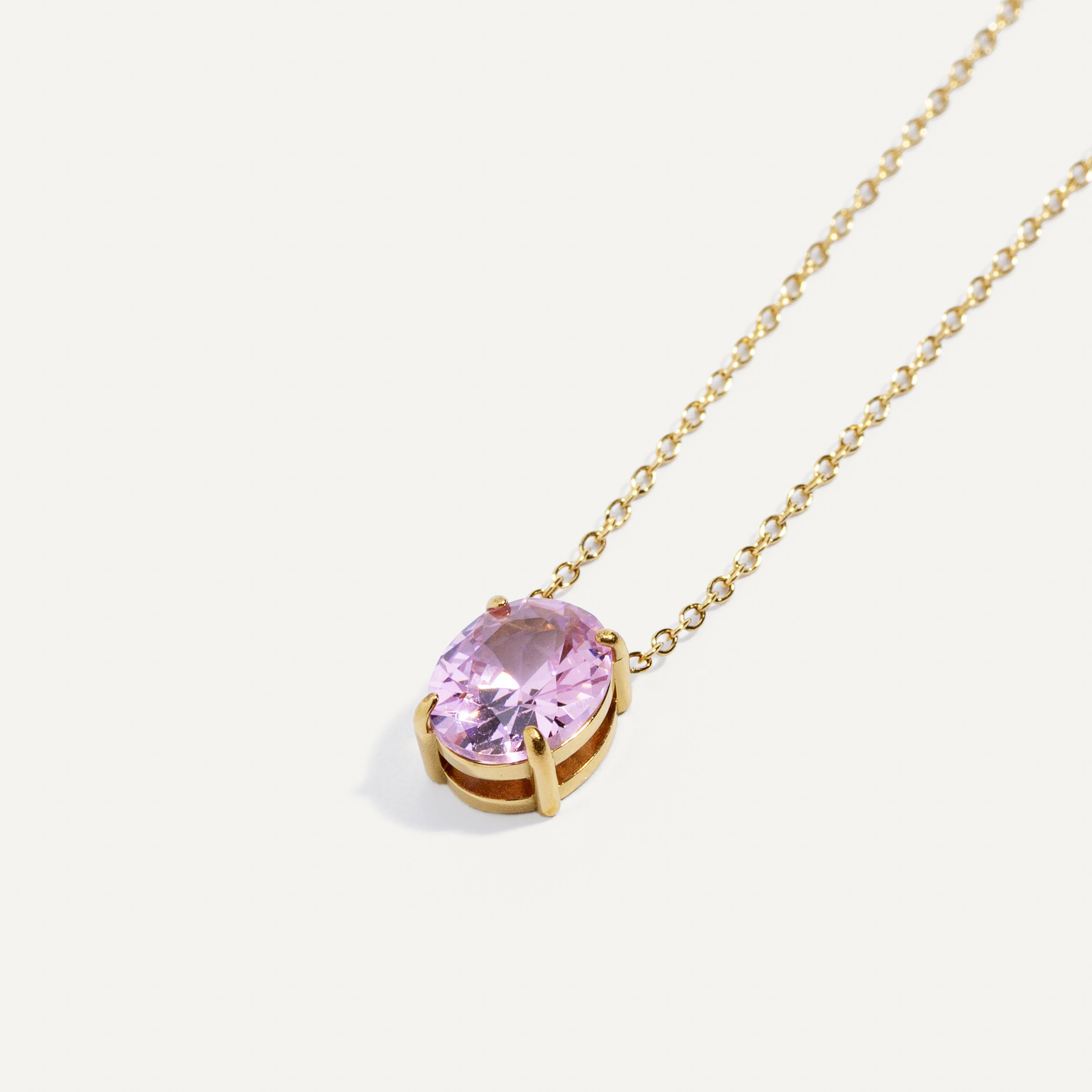 COLLAR ROSA AECC.