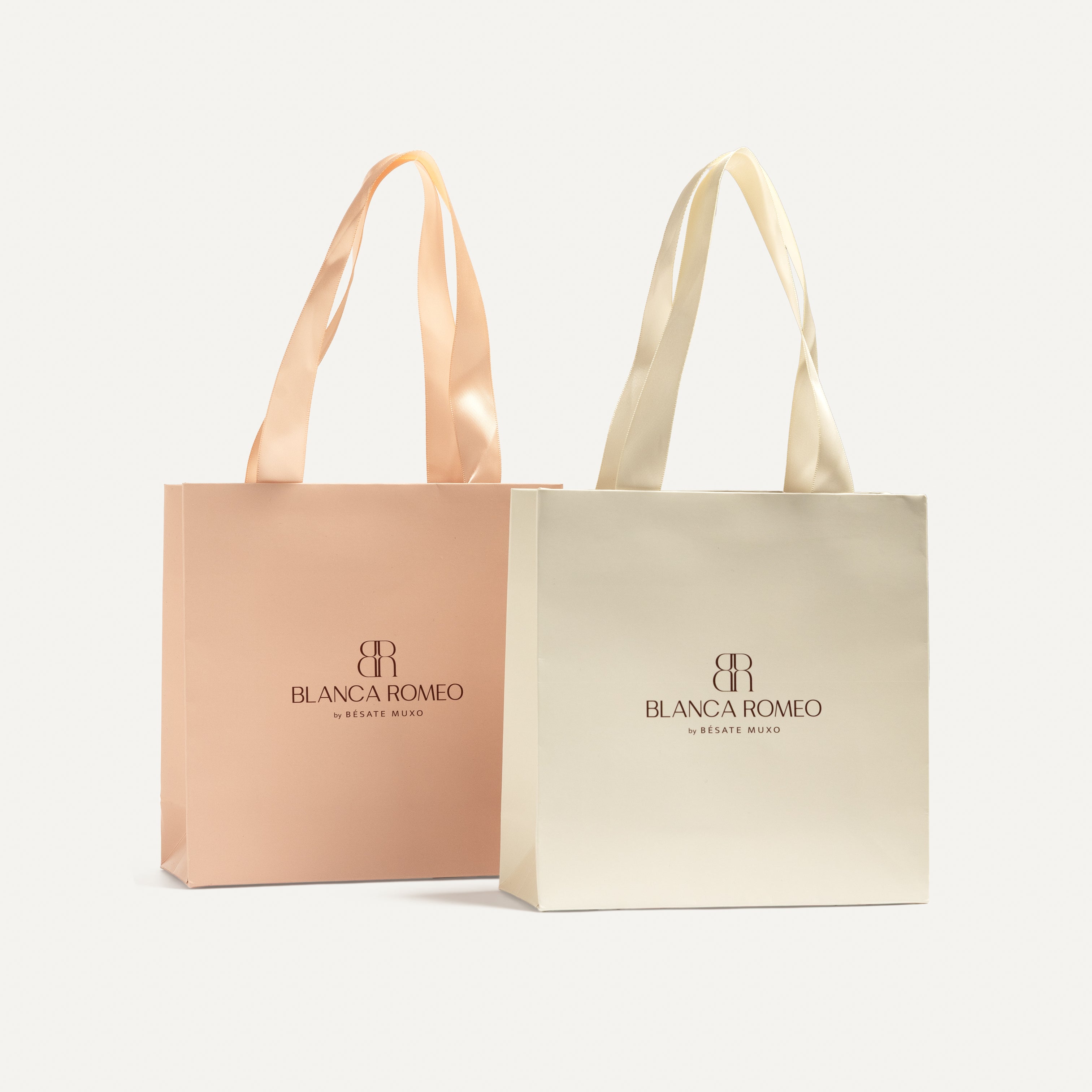 Bolsa de papel Blanca Romeo