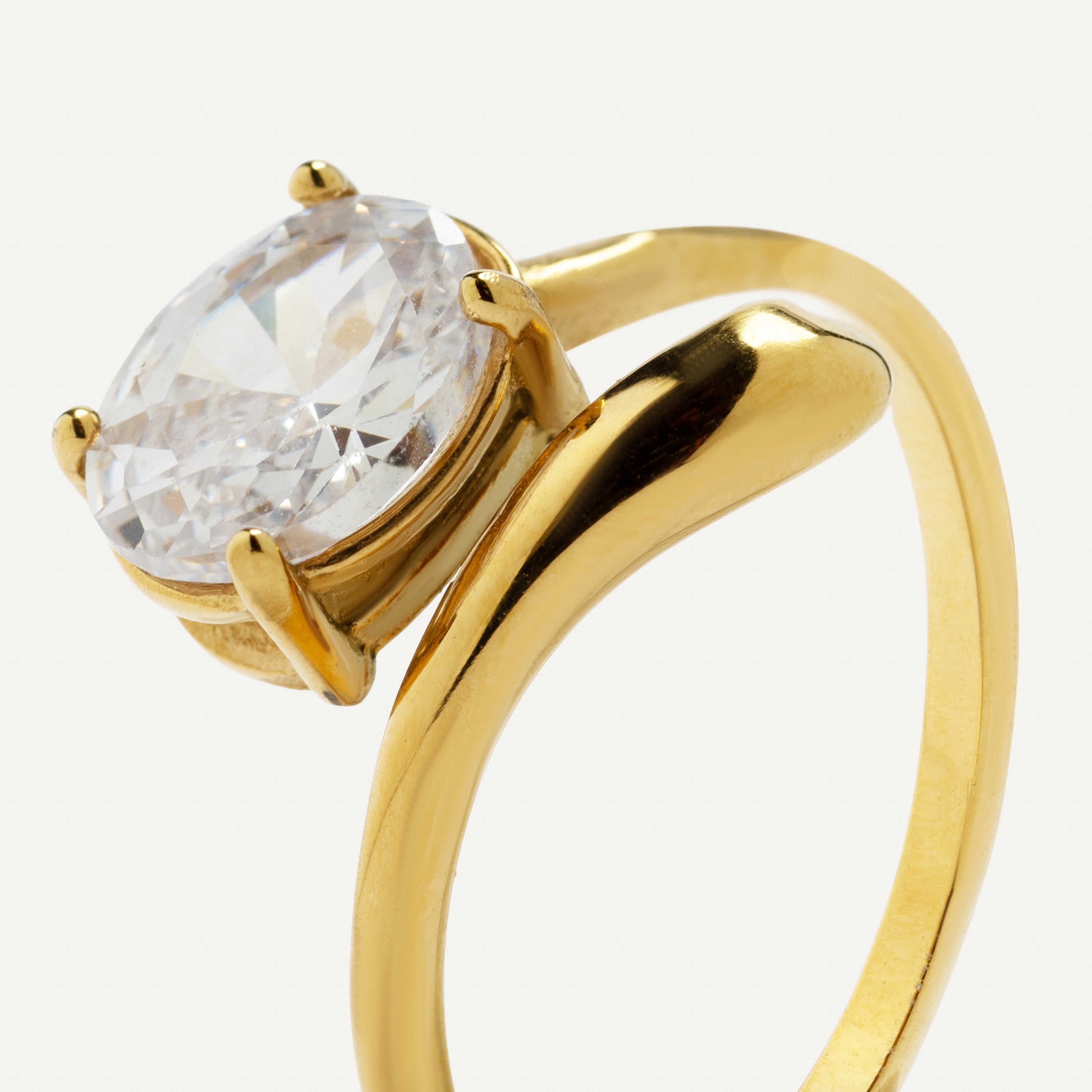 ANILLO GOTA BRILLANTE