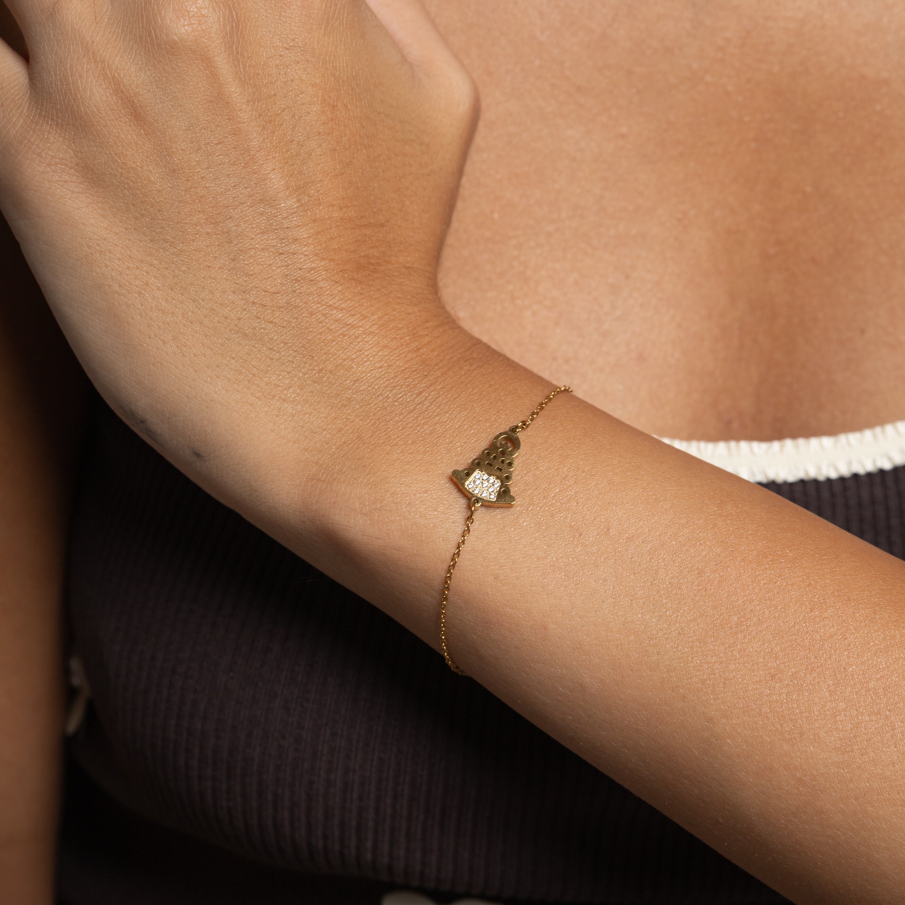 PULSERA VIRGEN DEL ROCÍO BODA