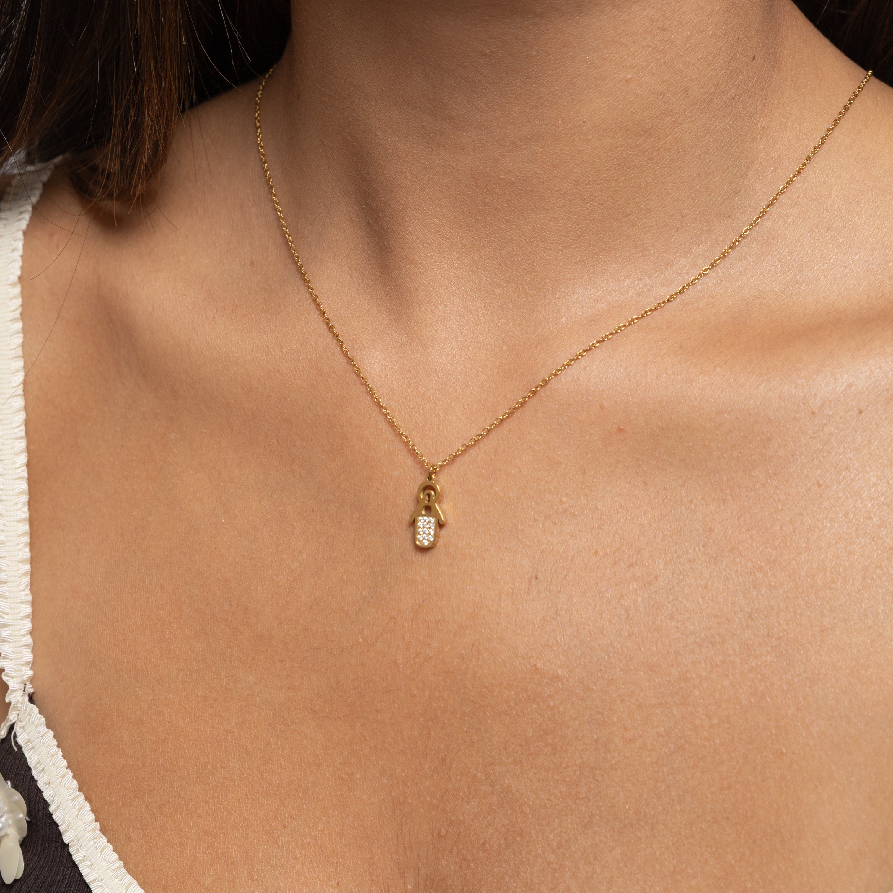 COLLAR VIRGEN DE LA INMACULADA/ MILAGROSA