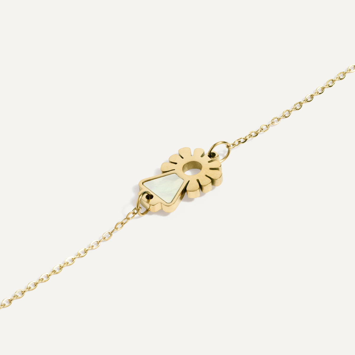 PULSERA VIRGEN DEL PILAR NÁCAR
